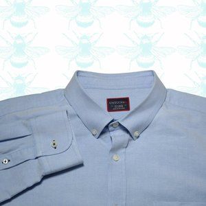 Untuckit Light Blue Long Sleeve Button Down Men's Size - XXL